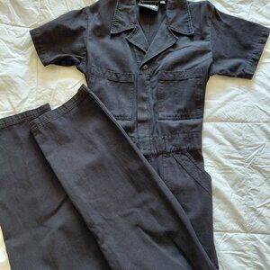 Big Bud Press Short Sleeve Jumpsuit Black Size S